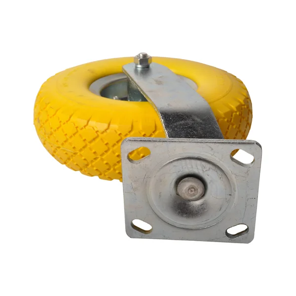 Roulette pivotante PU 300x4 - 80 kg - hauteur totale 300 mm