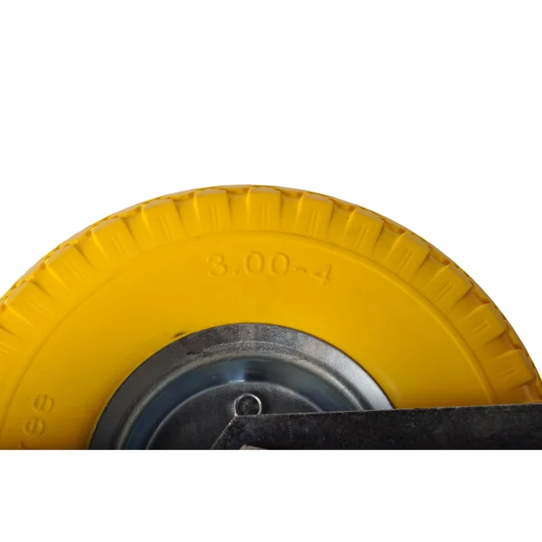 Roulette pivotante PU 300x4 - 80 kg - hauteur totale 300 mm