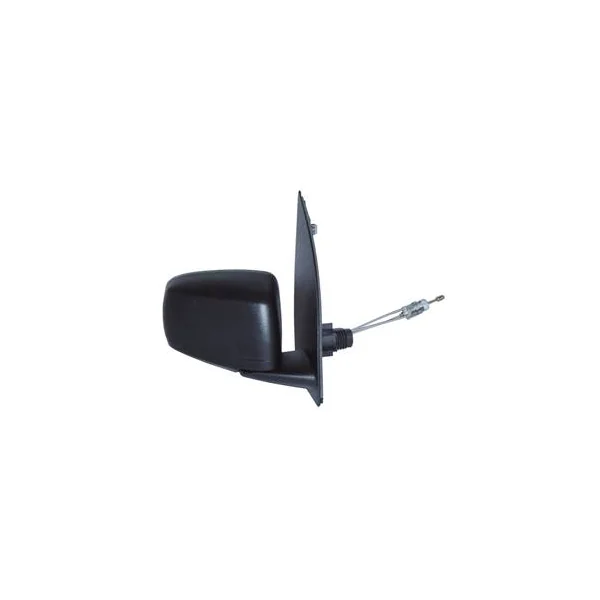Rétroviseur droit manuel pour FIAT PANDA II, 2003-2008, noir, Neuf