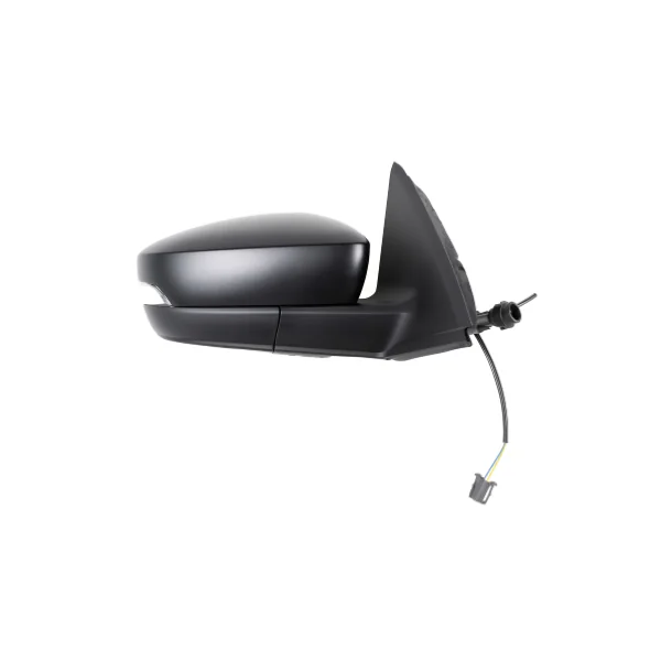 Rétroviseur droit pour SKODA FABIA 2015-2018, a cable, noir, avec feu convexe, 2 pin, Neuf