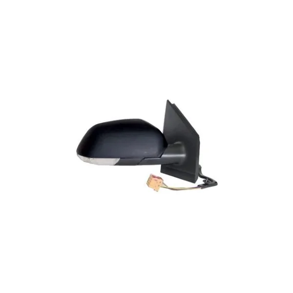 Rétroviseur droit électrique pour VOLKSWAGEN POLO IV phase 2 2005-2009 dégivrant, clignotant, noir