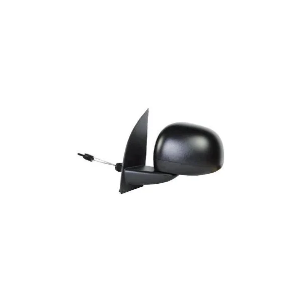 Rétroviseur gauche manuel pour FIAT PANDA, 2009-2012, coque noire, Neuf