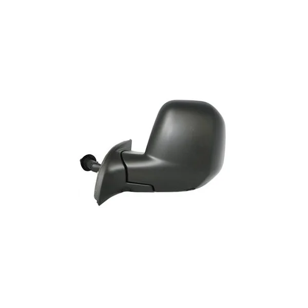 Rétroviseur gauche manuel pour PEUGEOT PARTNER II phase 1, 2008-2012, noir, Neuf