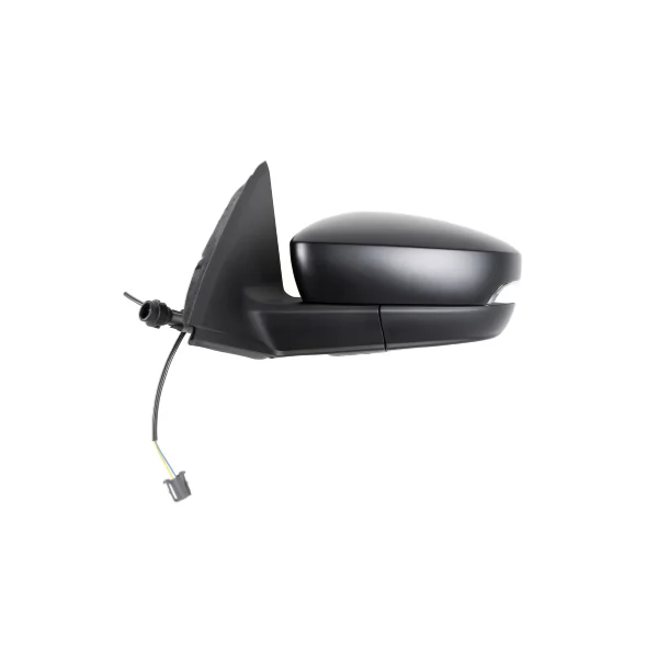 Rétroviseur gauche pour SKODA FABIA III ph. 2 2018-2021, a cable, noir, avec feu convexe, 2 pin, Neuf