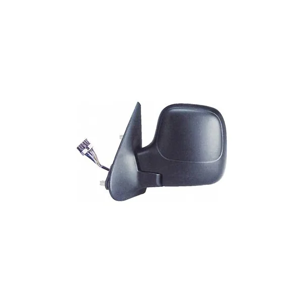 Rétroviseur gauche électrique pour CITROËN BERLINGO I phase 2, 2002-2008, dégivrant, noir, Neuf