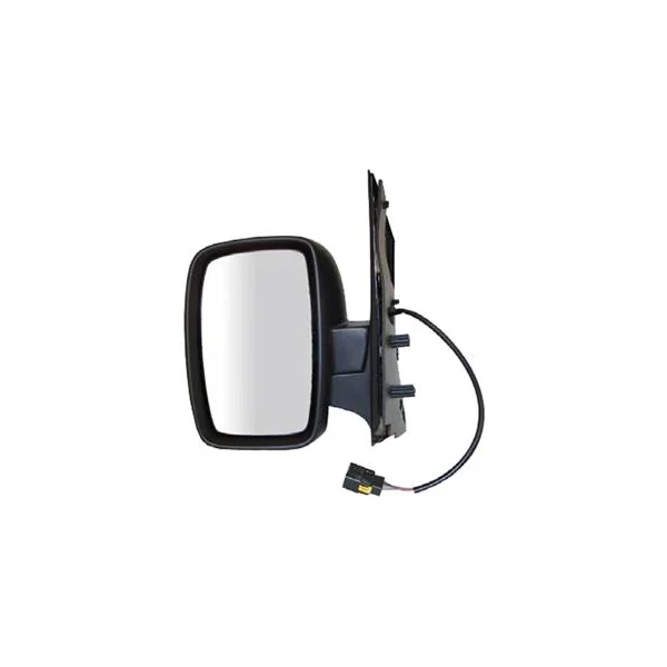 Rétroviseur gauche électrique pour FIAT SCUDO II 2007-2016, (glace simple), dégivrant, noir