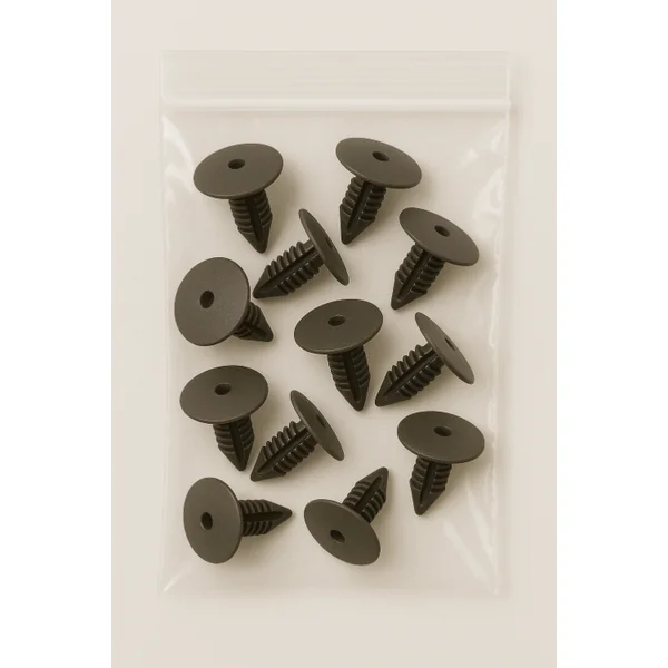 Sachet de 10 Agrafes - Clips de garnissage ø 10,2 -> 10,7 mm carter d'aile & pare-boue pour OPEL VIVARO 2001-2019, Neuf