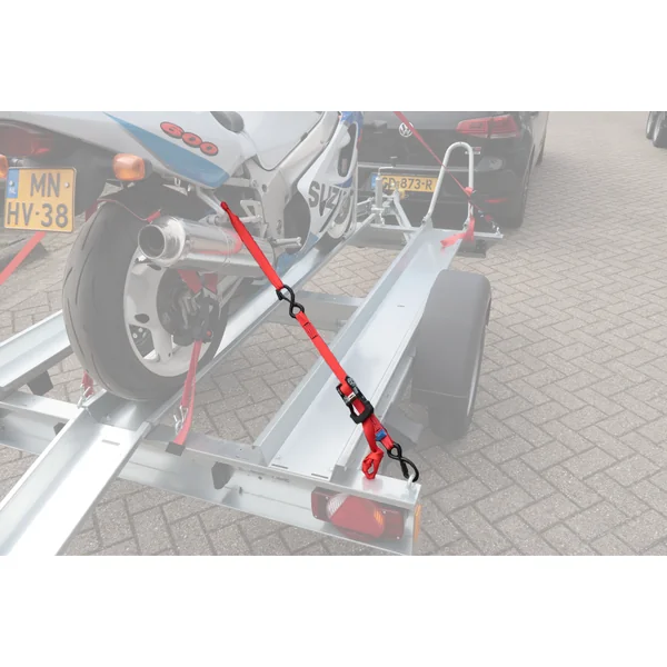 Sangles d'arrimage universelles pour le transport de moto 180 cm – 350 kg