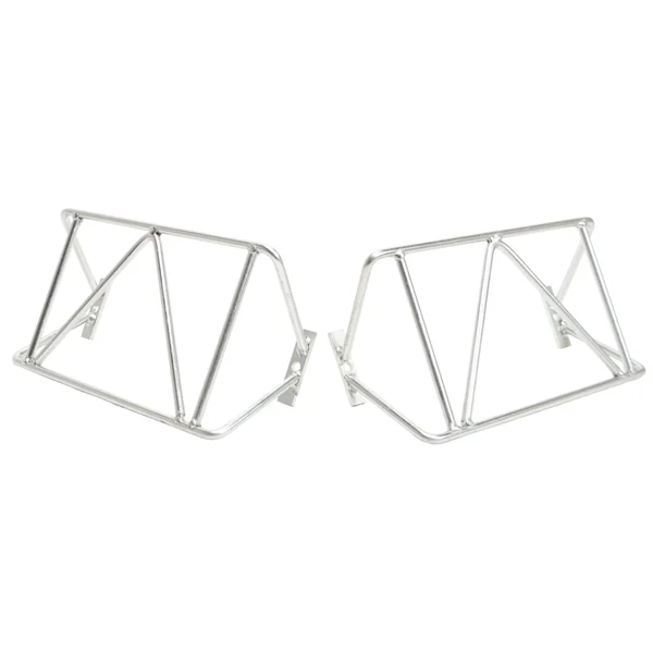 Set de 2 grilles de protection de feux arrière de remorque avec triangle libre - adapté pour éclairage Multipoint