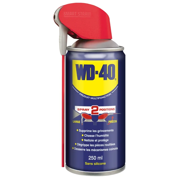 Spray Double Position WD40 Multi-Fonction 250ML