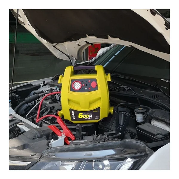 Station de démarrage 4 en 1 - 12V 600 Ampères
