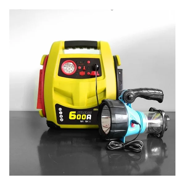 Station de démarrage 4 en 1 - 12V 600 Ampères