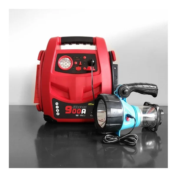 Station de démarrage 4 en 1 - 12V 900 Ampères
