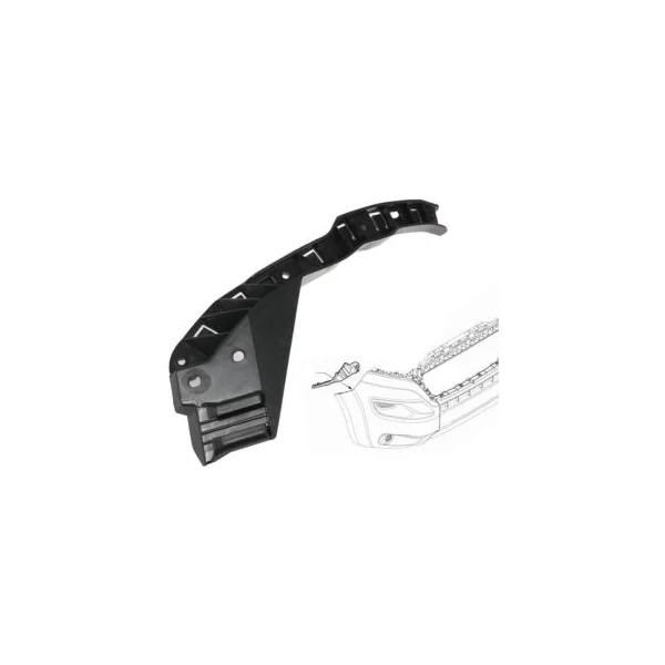 Support avant droit pour CITROËN JUMPER II phase 2 2014-2023, bride fixation pare chocs avant, Neuf