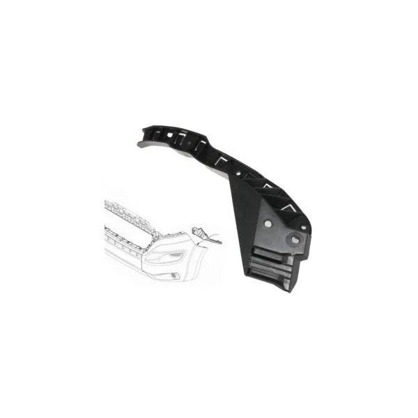 Support avant gauche pour FIAT DUCATO III phase 2 2014-2023, bride fixation pare chocs avant, Neuf