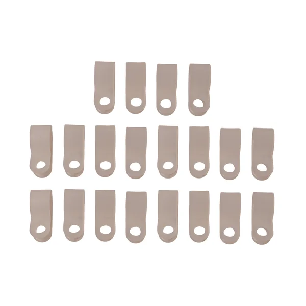 support de câble (diamètre intérieur de 9,5 mm) pour fixer le câble d'éclairage - 20 pièces