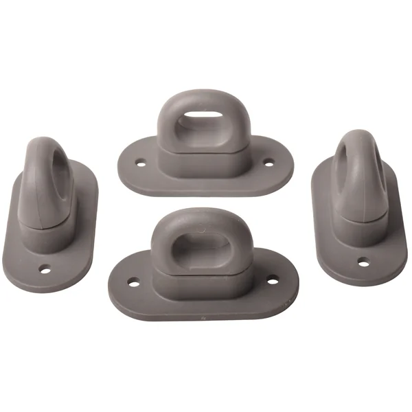 Tourniquets / tourniquets (plastique) 67x34 mm - 4 pièces