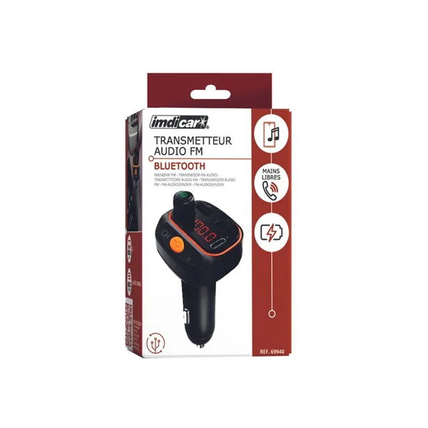 Transmetteur Audio FM Bluetooth